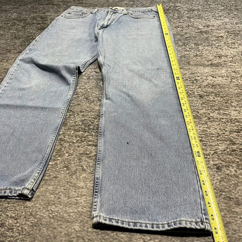 Levi's 505 Regular Fit Jeans Mens‎ 36x32 Light Blue Denim Vintage Y2K